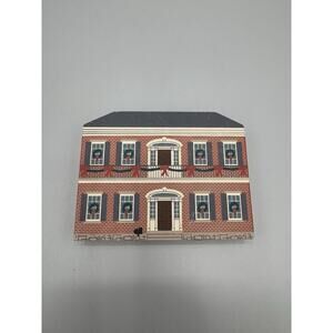 Vintage 1994 Cat's Meow New Orleans Wood Block House READ DETAILS
